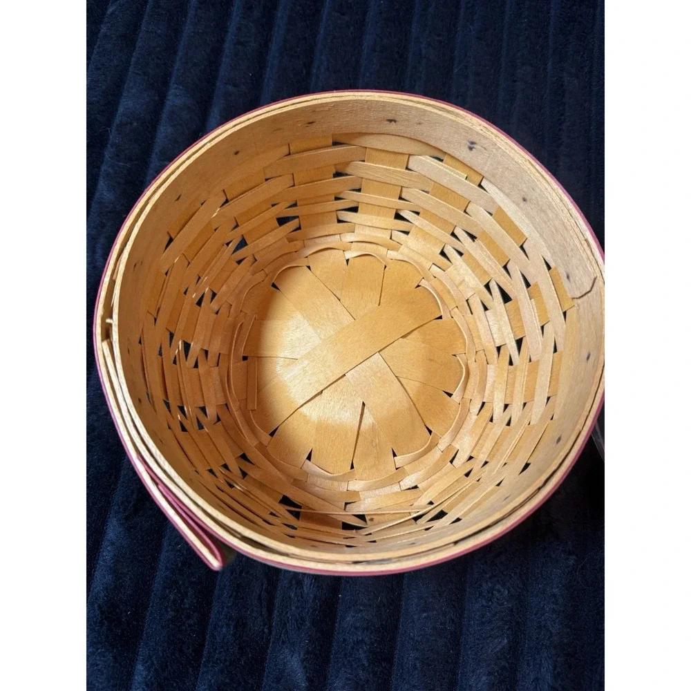 Longaberger 2000 Frosty Jr Basket Christmas